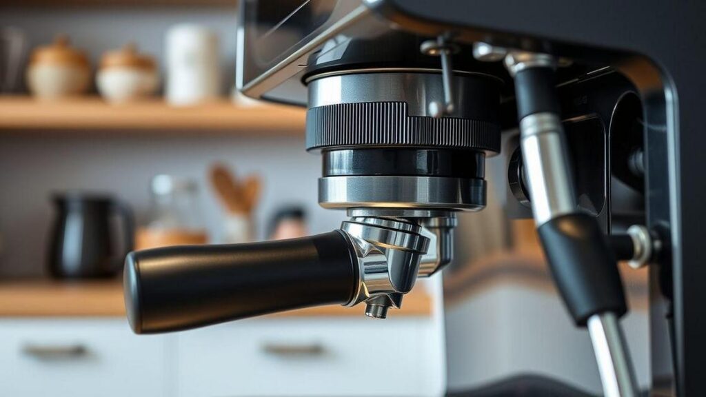 Durabilidade e qualidade de construção de uma cafeteira.