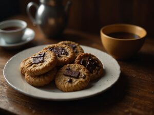 Biscoitos de Café com Chocolate e Aromas Brasileiros