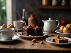 Brownie de Café e Avelã: Uma Explosão de Sabor em Cada Mordida