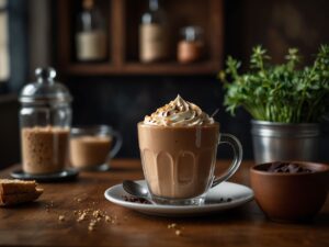Frappuccino Caseiro: Delícia Cremosa com Café e Chocolate