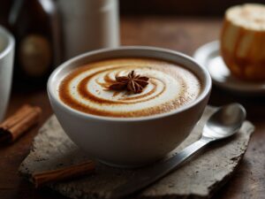 Latte de Baunilha Cremoso com Toque de Canela