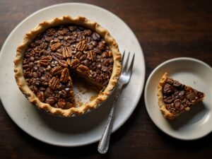 Torta de Café com Nozes: Sabor e Textura em Cada Fatia