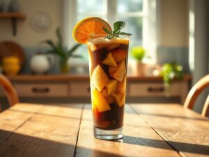 Café Gelado Energético Tropical
