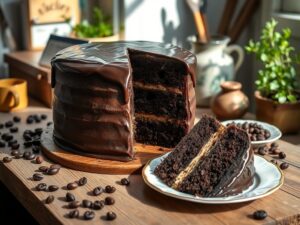 Bolo de Chocolate e Café dos Sonhos