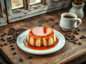 Pudim de Café com Caramelo