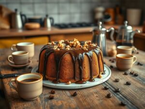 Pão de Mel com Café Delícia