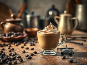 Creme de Café com Baunilha Delicado
