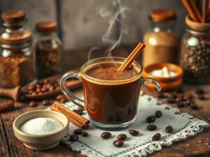 Bebida de Café com Especiarias do Brasil