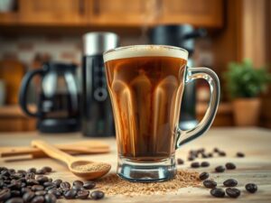 Bebida Energética de Café com Açúcar Mascavo