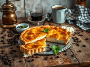Torta de Café com Ricota Deliciosa