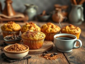 Muffin de Café com Especiarias