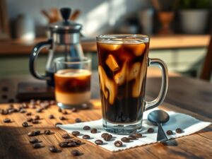 Café Gelado com Leite Condensado