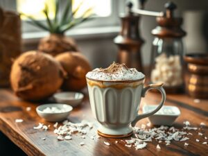 Café Cappuccino de Coco Tropical