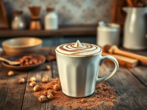 Mocha com Creme de Avelã Delicioso