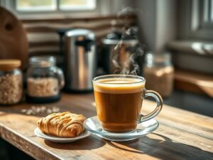 Café com Leite de Aveia Energético