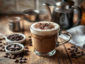 Café Mocha Delicioso com Chocolate