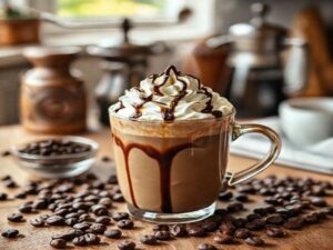 Café Mocha Delícia com Chocolate
