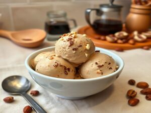 Gelato de Café e Castanhas do Brasil