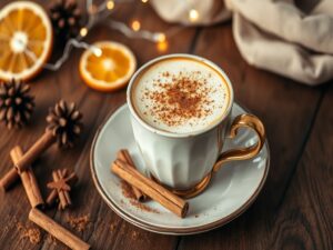 Café à Italiana com Canela Festivo