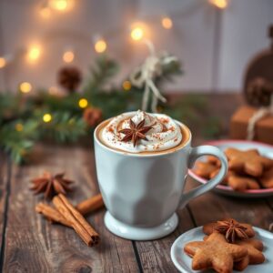 Café Natalino com Especiarias