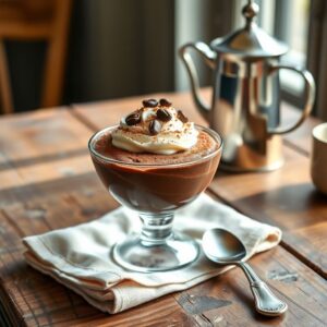 Mousse de Café com Chocolate: Um Sonho Aveludado