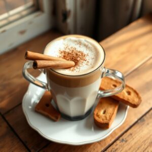 Café Cremoso com Toque de Canela