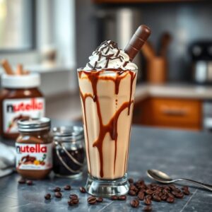 Milkshake Encantado de Café com Nutella