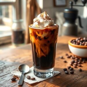 Café Gelado com Toque de Sorvete