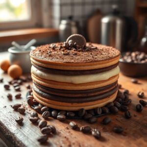 Pavê Café Delícia com Biscoitos