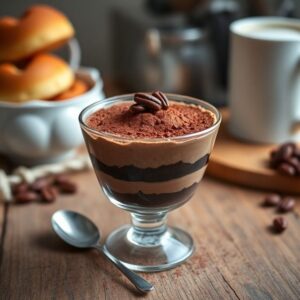 Mousse dos Deuses: Café e Chocolate