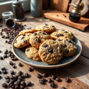 Cookies Energéticos de Café com Aveia