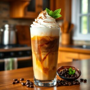 Coco Gelado de Café: Refrescância Brasileira