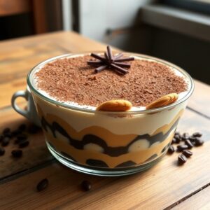 Pavê de Café com Biscoito dos Sonhos