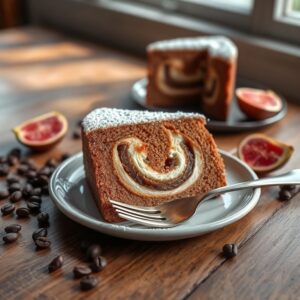 Bolo de Rolo Café com Toque de Amor