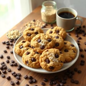 Cookies Energéticos de Café e Aveia