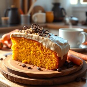 Bolo de Cenoura com Café: A Doçura do Amanhã
