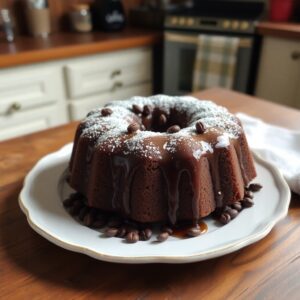 Bolo de Café com Toque de Rum