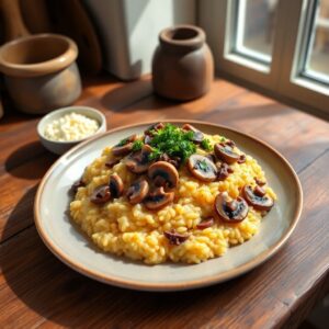 Risoto do Barista: Café com Champignon