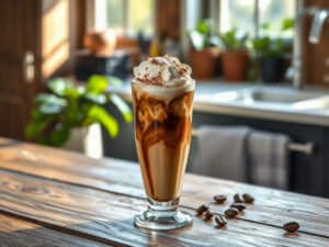 Café Gelado com Sorvete de Creme